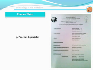 5. Pruebas Especiales
 