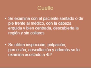 Semiologia de la Cabeza