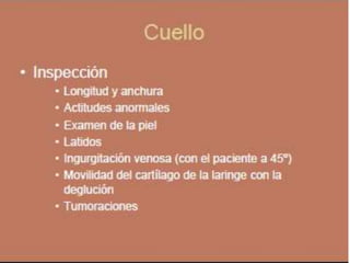 Semiologia de la Cabeza