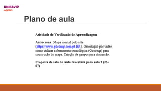Plano de aula
 