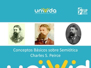 Conceptos Básicos sobre Semiótica 
Charles S. Peirce 
 