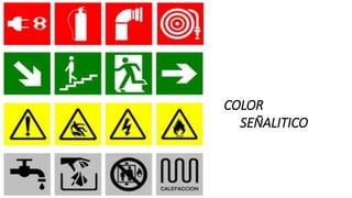COLOR
SEÑALITICO
 