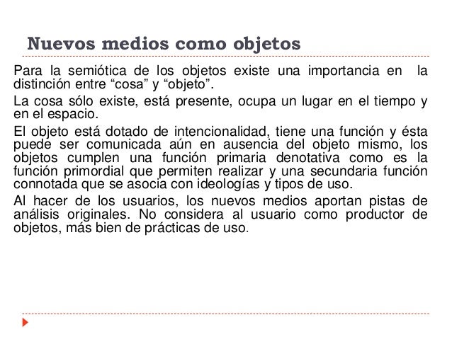 Semiotica de los nuevos medios