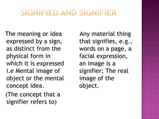 Semiotics | PPTX