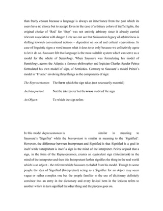 Semiotics Final