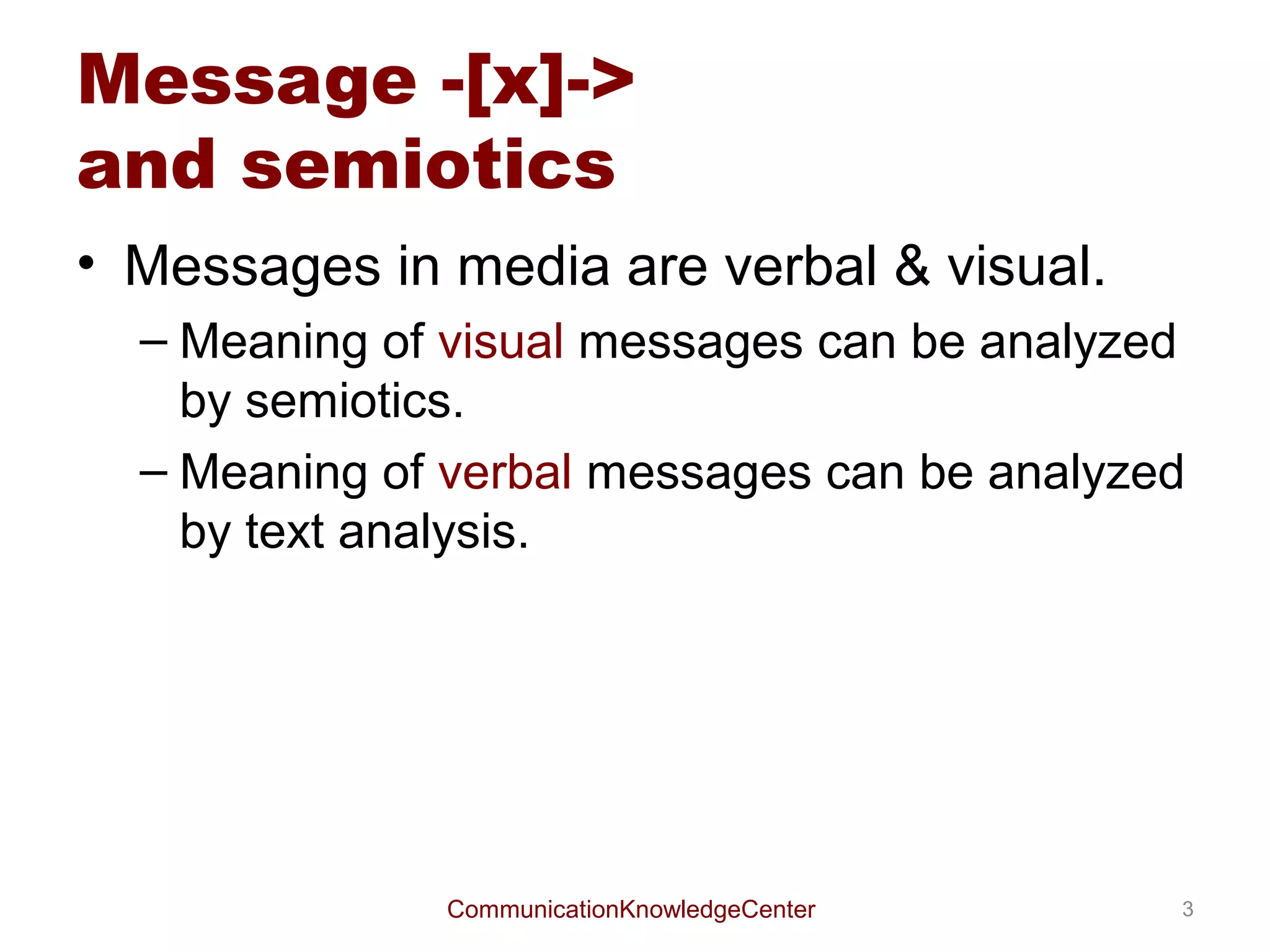 Influence of values on effect




                 Values
         CommunicationKnowledgeCenter
 
