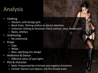 The fishnet stockings,