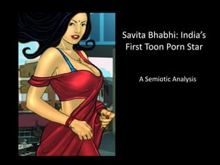 Semiotics Savita Bhabhi