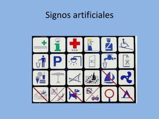 Signos artificiales
 