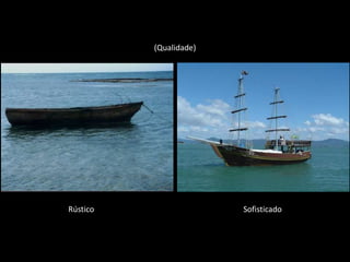 (Qualidade)




Rústico                 Sofisticado
 