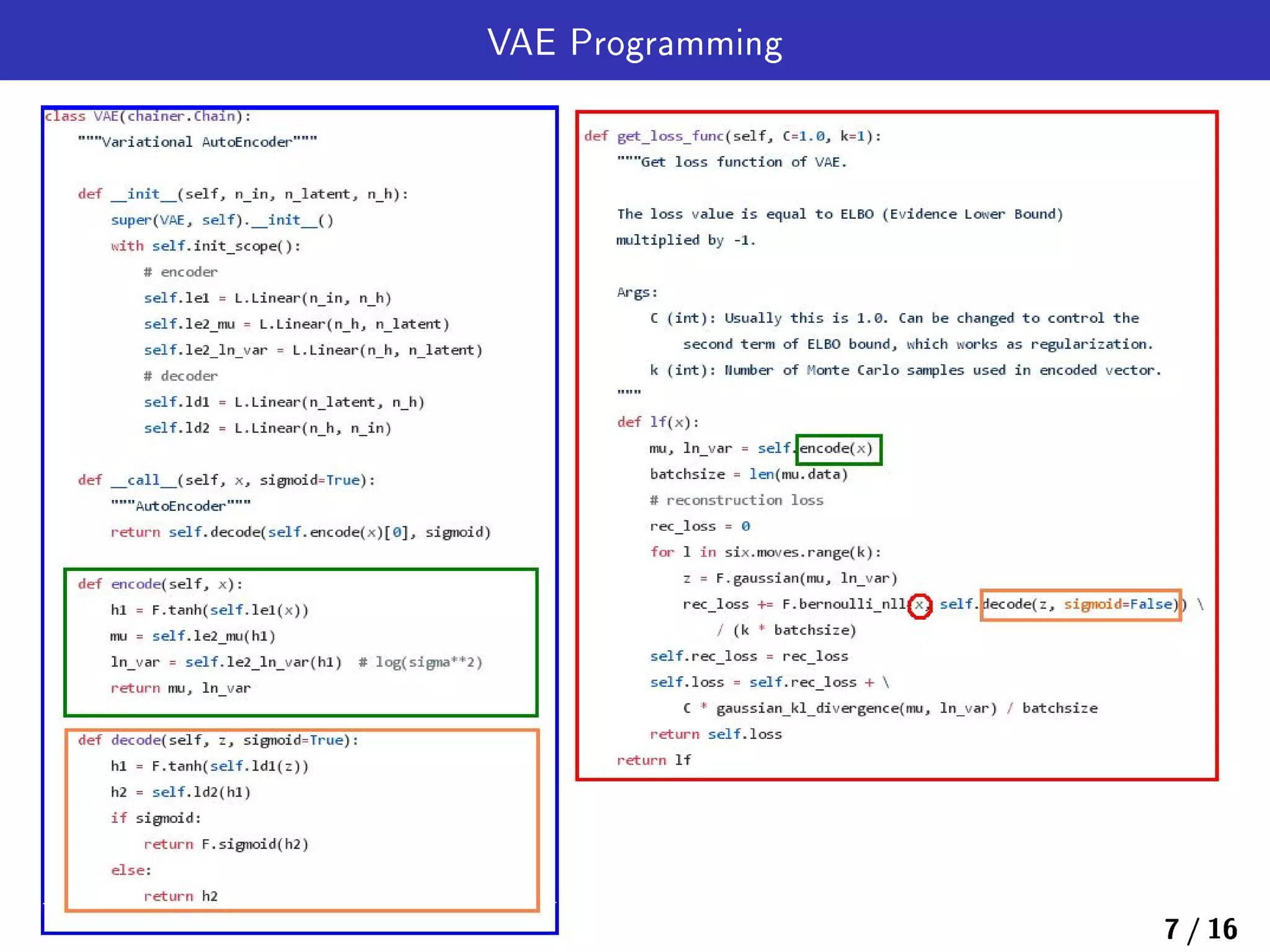 VAE Programming
7 / 16
 