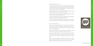 IPFPARQUET
IPFPARQUET
http://www.ipfparquet.com
Değerli ahşap zeminler için bir tutku..
1991 yılında kurulan “Industria parquet Fabriano” IPF firması yüksek kalitede ahşap
yer kaplaması olarak İtalyanın öncü firması haline gelmiştir.ham maddenin seçiminden
kurutulmasına ve yaşlandırma işlemine kadar İşçilik ve ağaca bakım deneyimimiz ürün
gamımızın artmasını sağlamış ve bizi farklılılaştırmıştır.
Bugün yenilikçi koleksiyonlar ve sayısız patentler ile, ahşap zemin kaplama ve özel iç
dekorda IPF; İtalya ve Avrupa’da piyasa lideri haline gelmiştir.
Boyacılarımızın hayal gücüyle zanaatkarlarımızın yeteneğinin koordinasyonu. Özel bir
atmosfer yaratmak için nefis artistik yetenekli zeminler.
Araştırma,yaratıcılık,gelenek, detaylarda dikkat.Prestijli ahşap zemin kapla ticaretinde
IPF’nin lider rolüne sahip olmasını sağlayan dört basit kuraldır.
Dünyanın önde gelen parke üreticilerinden IPF, marküteri, lamine ve masif parke
üreticisidir. Patineli, kaşıklanmış, frezeli, kolajlı lüks segmentte butik parke üretmektedir.
Passion for valuable wood floors
Founded in 1991 “Industria Parquet Fabriano” has become an Italian leading name
for high quality wood flooring. Our experience of working and treating wood, from the
best raw materials selection to drying and aging processes, has enabled us to diversify
and increase our product range.
Today with innovative collections and numerous patents, IPF has become a market
leader in Italy and in Europe in wood flooring and exclusive interior decors.
Coordinate our craftsmen ability with our painter’s fantasy. Floors of delicious artistic
flair to create an exclusive atmosphere. Research, creativity, tradition, care for details.
Four simple rules that allow IPF to have a leading role in prestigious wood flooring
trade.
Being one of the world’s leading wood flooring manufacturers ,IPF is a company
producing marquetry, prefinished and solid wood parquet. They produce patina
effected, brushed,hand decorated parquet as boutique one in luxury segment.
6564
 