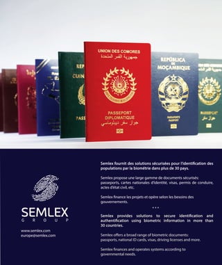 Semlex - Documents sécurisés