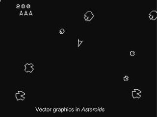 Asteroids Vector graphics in  Asteroids 