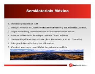 Sem materials mexico | PDF