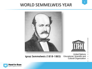 WORLD SEMMELWEIS YEAR
1
Ignaz Semmelweis (1818–1865)
 