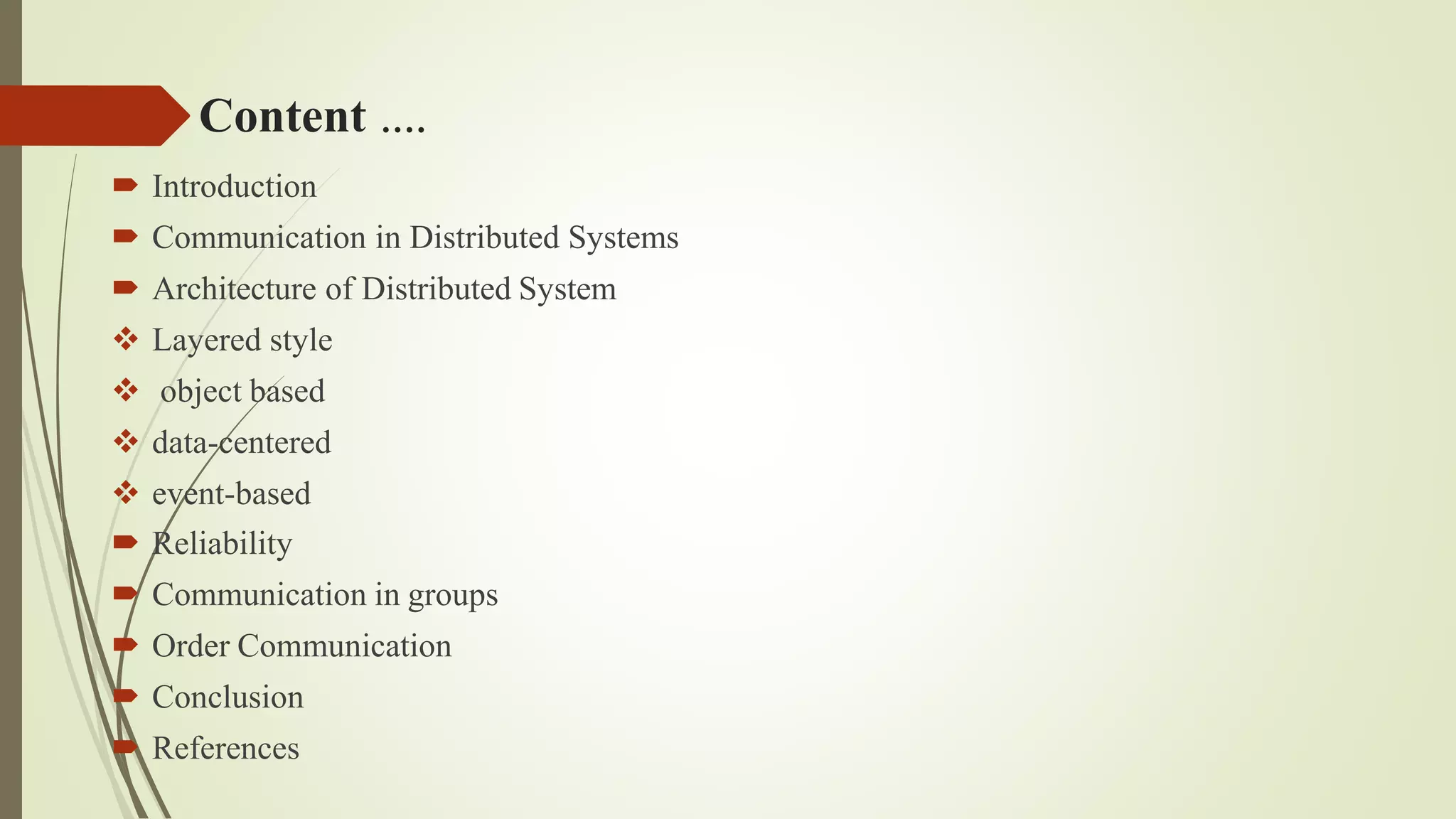 communication in distributed systems | PPT