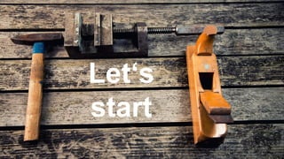 #WISSENTEILEN
Let‘s
start
 