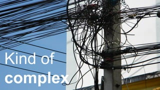 #WISSENTEILEN
Kind of
complex
 