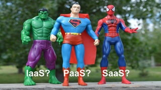 #WISSENTEILEN
IaaS? PaaS? SaaS?
 