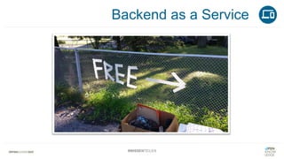 Backend as a Service
#WISSENTEILEN
 