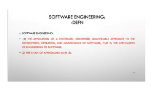 Software Engineering module 1 notes PDF download university of calicut ...