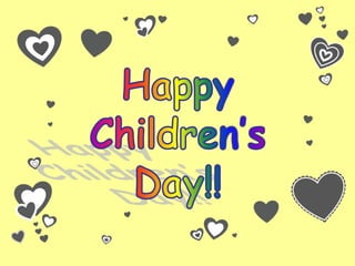 Happy Children’s Day!! 
