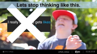 I really hope this gets likes
and links
Lets stop thinking like this.
 