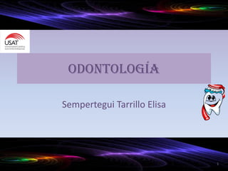 Odontología
Sempertegui Tarrillo Elisa
1
 