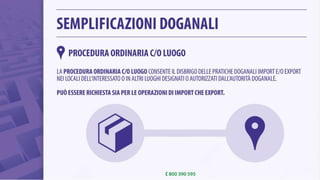 Semplificazioni Doganali