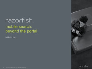 mobile search: beyond the portal ,[object Object]