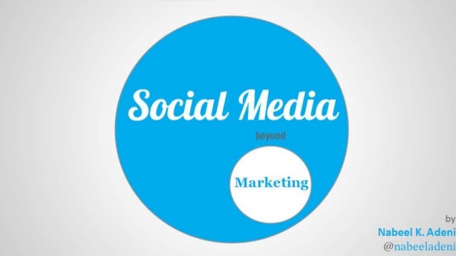 What are some of the ways
you have used Social Media,
beyond Marketing?
 