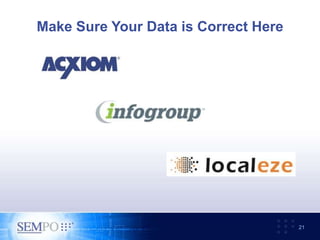 Make Sure Your Data is Correct Here
21
 