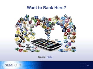 Want to Rank Here?
38
Source: Flickr
 