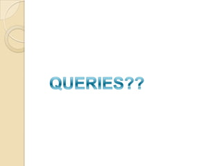 QUERIES??