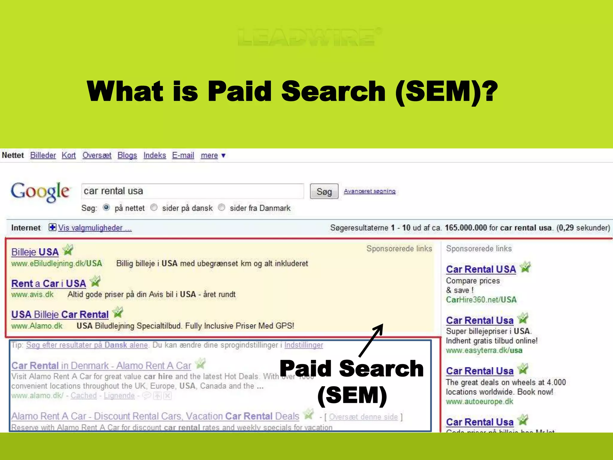 What is PaidSearch (SEM)?PaidSearch(SEM)