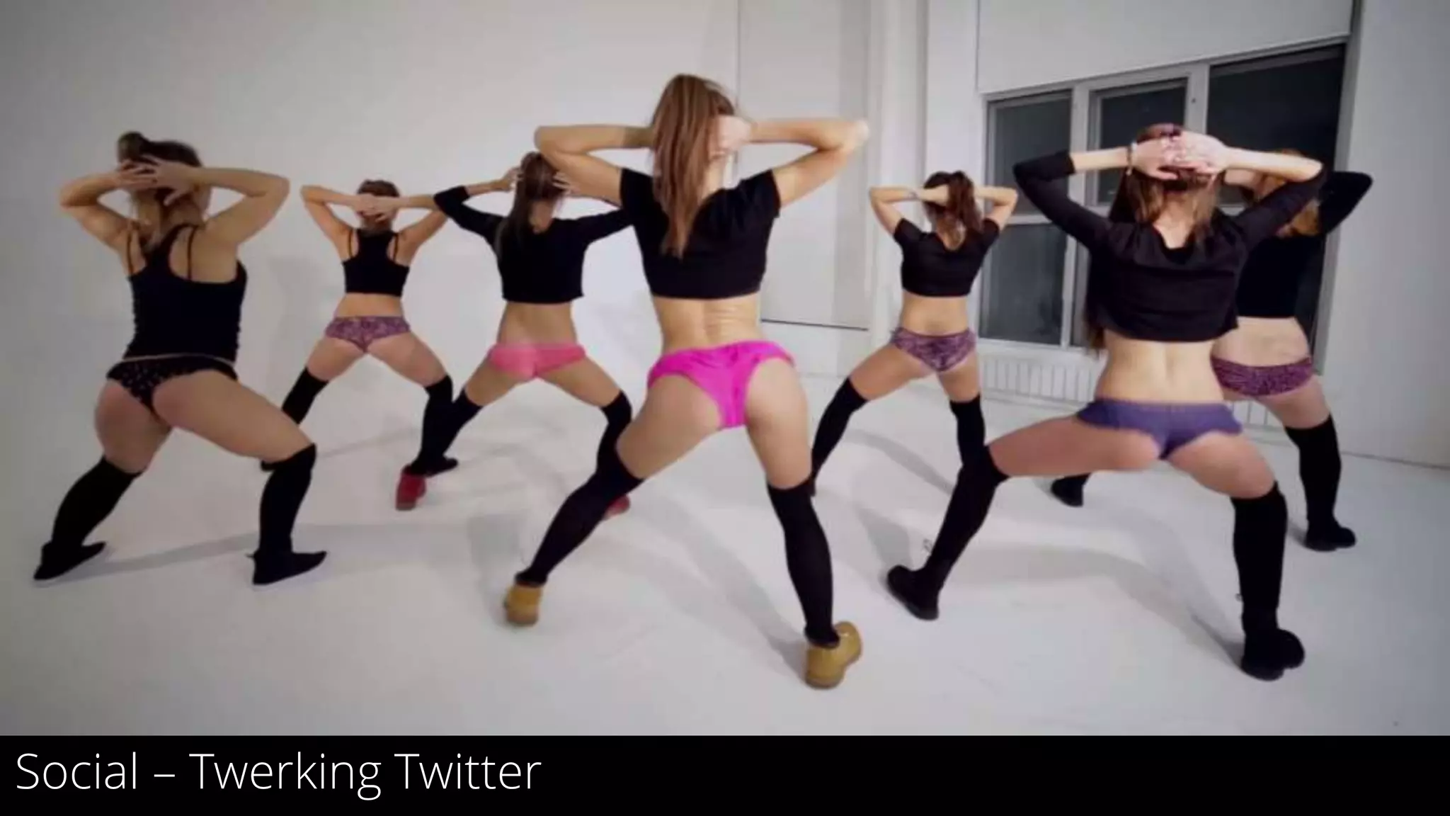 23
Social – Twerking Twitter
 