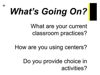 	I chose to go to them for the conferences to help make them feel more comfortable, and keep them in their reading mode with the least interruption. 