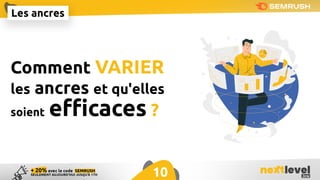 Les liens positionnés révolutionnent votre stratégie !