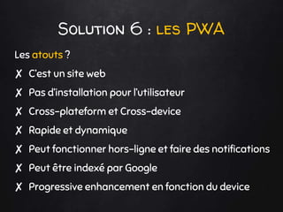 Site mobile de lequipe.fr après la PWA (non WP)
 