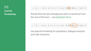 SEMrush blog design guidelines | PDF