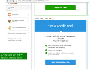 Checked out NEW
Social Media Tool.