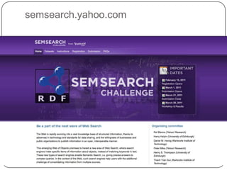 Content ambiguity?x ns:knows ?z.  ?z ns: works ?v. ?v ns:name “KIT”apartment shared Berlin Alice?y ns:name “Alice”. ?x ns:knows ? yageworks34trouble with bobFluidOpsPetersunset.jpgBob is a good friend of mine. We went to the same university, and  also shared an apartment in Berlin in 2008. The trouble with Bob is that he takes much better photos than I do:Beautiful SunsetauthortitleSemantic SearchGermanyAlicecreatorauthorcreatorknowsyearGermany2009BobThanhknowslocatedworksKITWhat is meant by “Berlin” in the query?What is meant by “Berlin” in the data?A city with the name Berlin?  a person? What is meant by “KIT” in the query?What is meant by “KIT” in the data?A research group?  a university? a location?