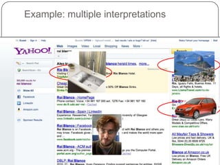 Example: multiple interpretations