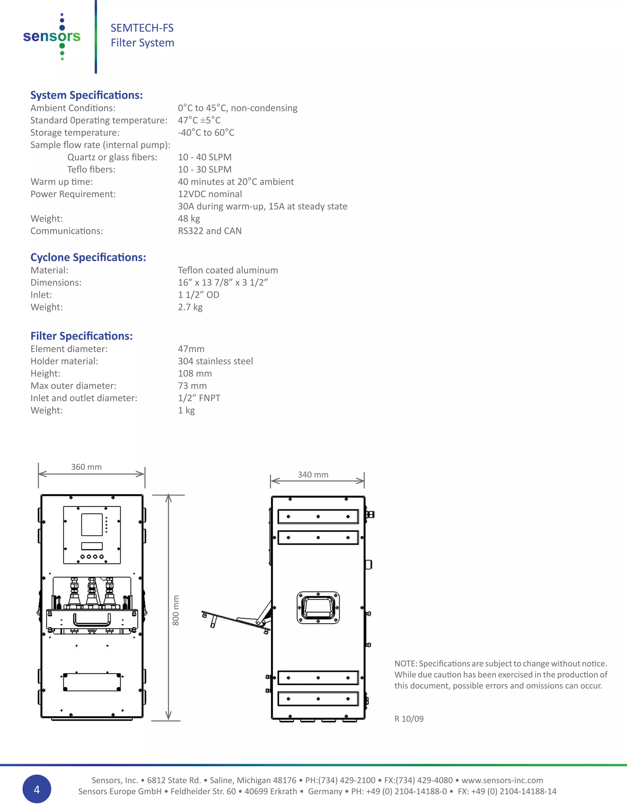 Semtech Fs Particulate Measuring System | PDF | Physics | Science