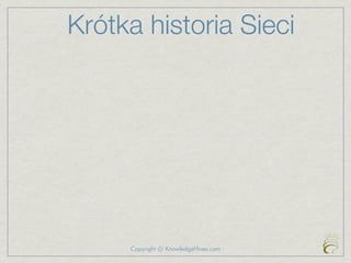 Krótka historia Sieci




     Copyright @ KnowledgeHives.com
 