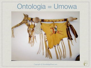 Ontologia = Umowa




    Copyright @ KnowledgeHives.com
 