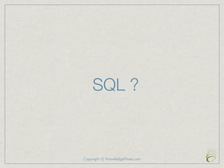 SQL ?



Copyright @ KnowledgeHives.com
 