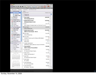 12
Sunday, November 15, 2009
 