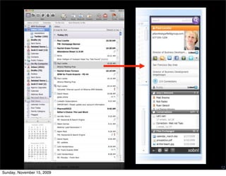 12
Sunday, November 15, 2009
 